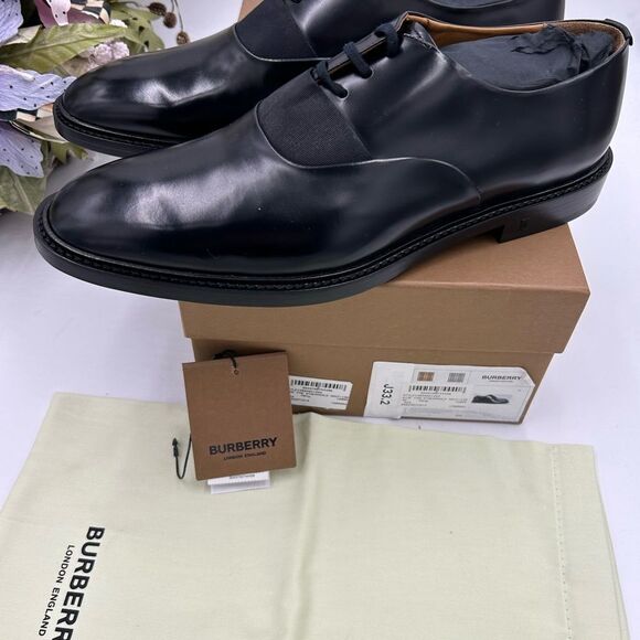 Men’s Burberry leather lace up Oxford’s size 45 made in Italy - Picture 5 of 10